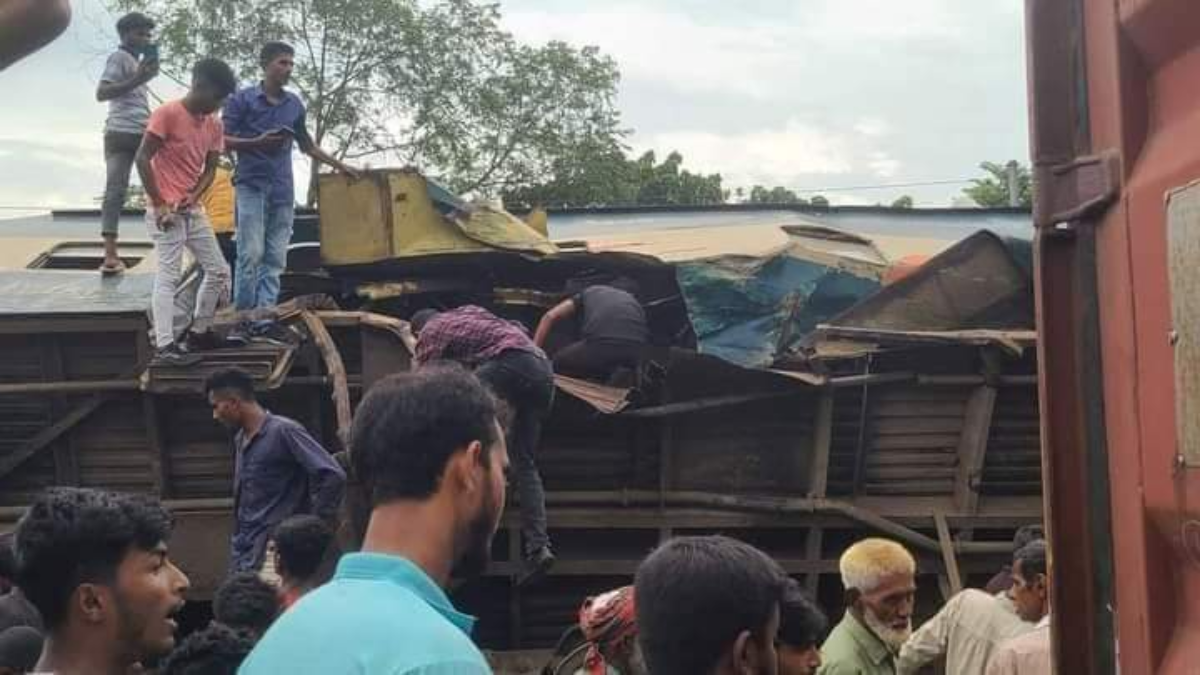 Train Collision in Bangladesh