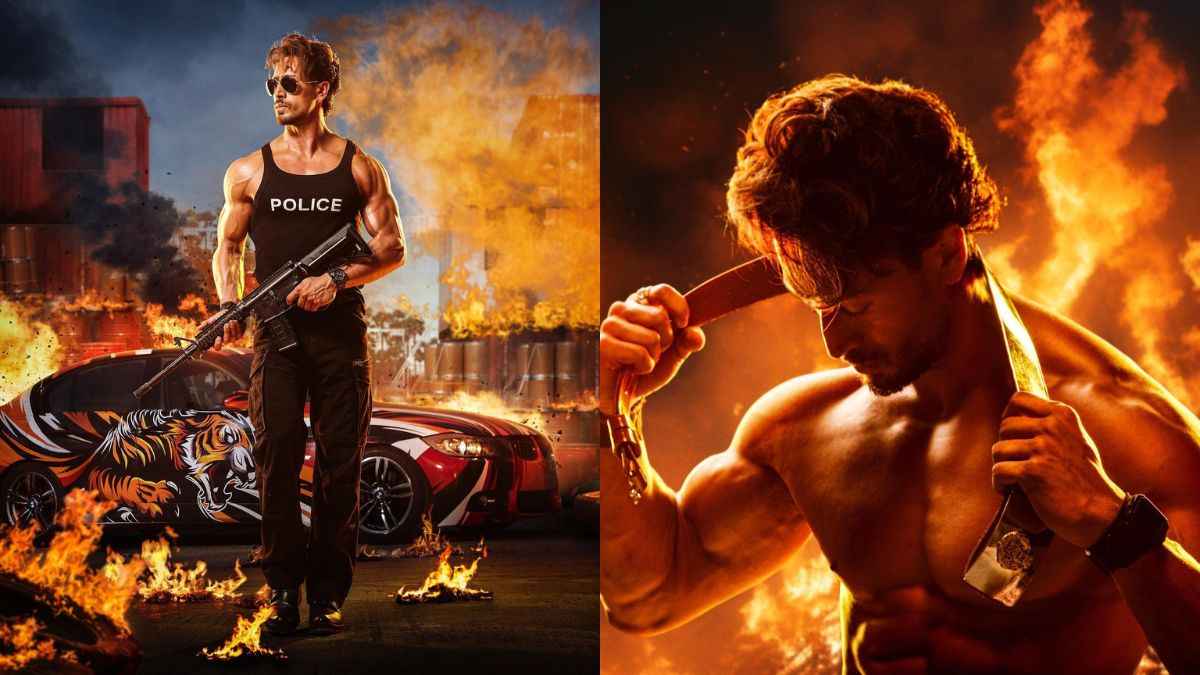 Singham Again में हुई Tiger Shroff की एंट्री, हाथ में गन थामे धांसू अवतार में दिखे ACP Satya