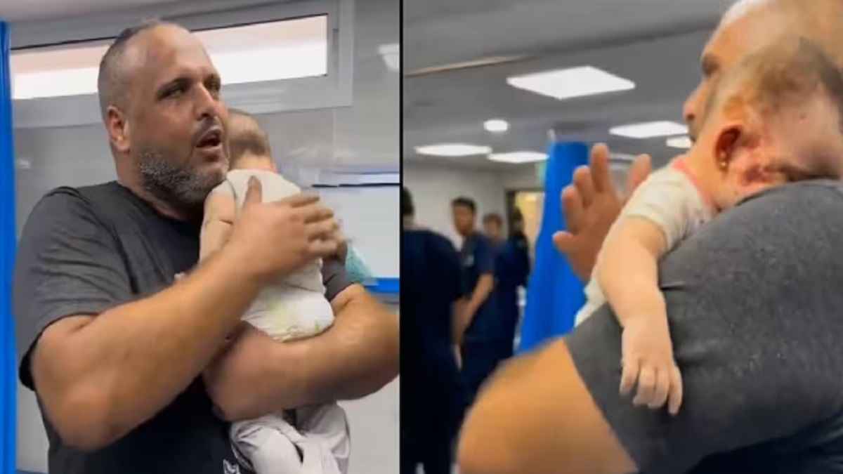 Watch Video: आखिर इसका कसूर क्या था? मासूम बेटी की लाश को सीने से लगाए रोता-बिलखता रहा पिता