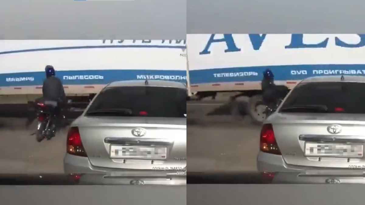 Viral Video: गलती से बढ़ गया बाइक का Accelerator और फिर बाद में जो हुआ देखकर कांप जाएगी रूह