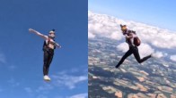 Viral Video, gymnastic moves mid air, skydiving, Trending Video, Trending in Social Media