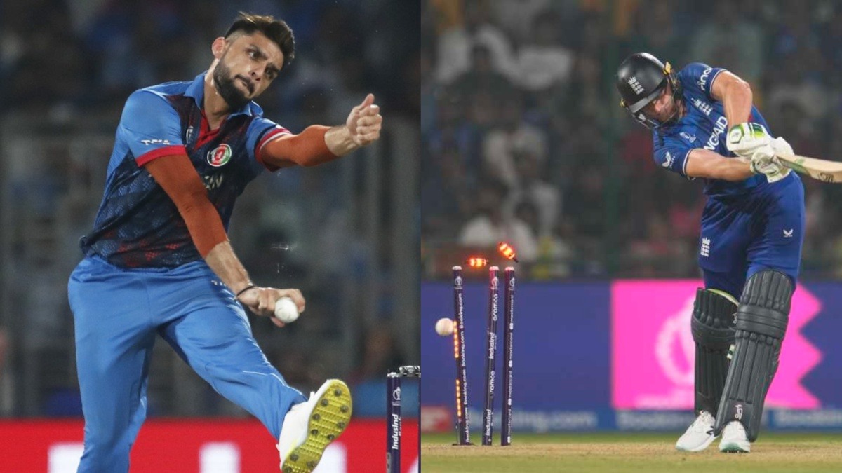 Naveen Ul Haq bowled Jos Buttler in ENG vs AFG Match World Cup 2023 Watch Video