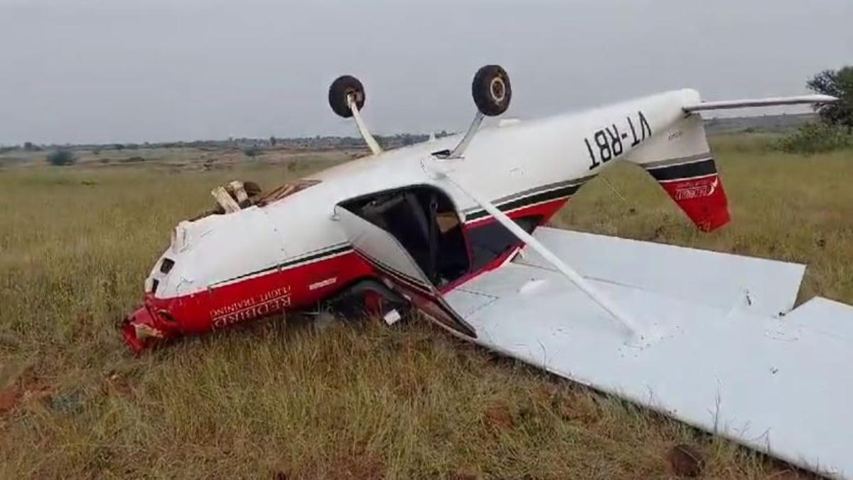 pune training aircraft crash