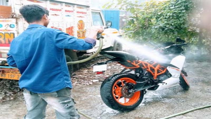 bike cleaning