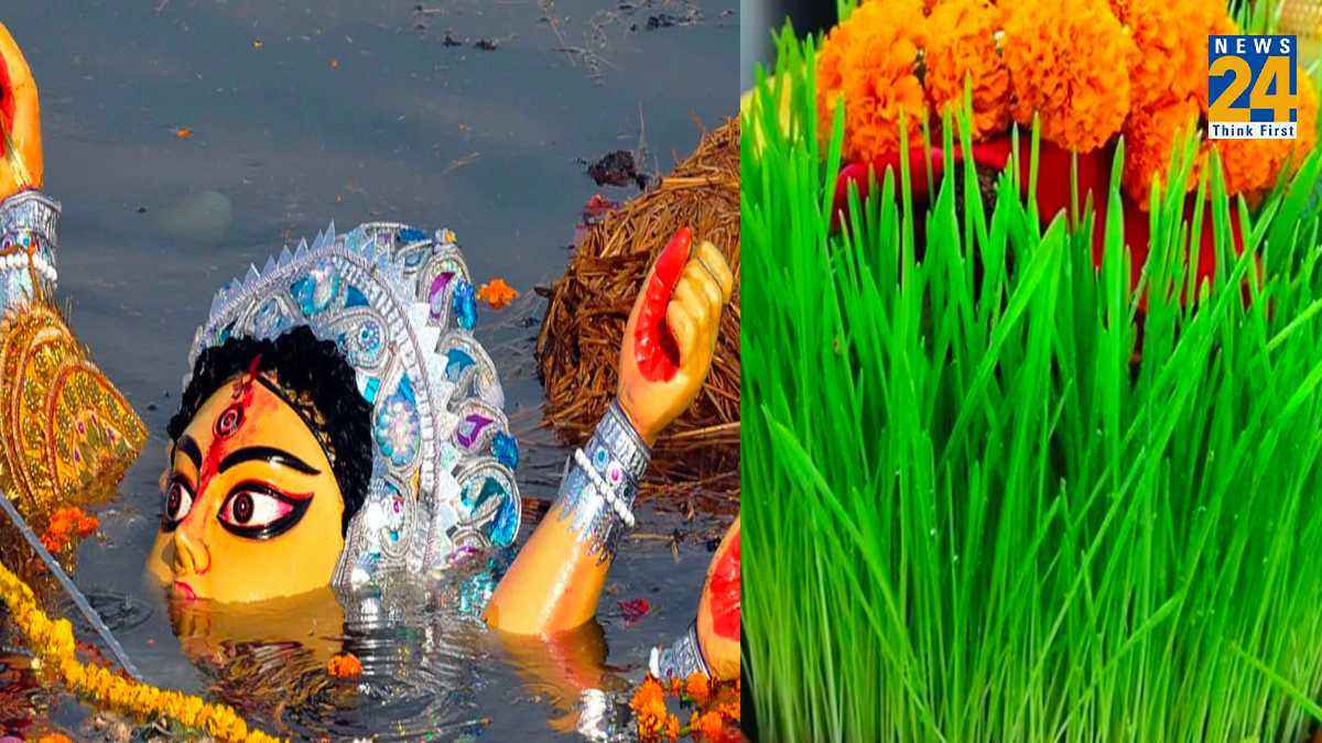 दशहरा पर जवारे का यह उपाय बना देगा धनवान! दुर्गा विसर्जन के लिए शुभ मुहूर्त जानिए