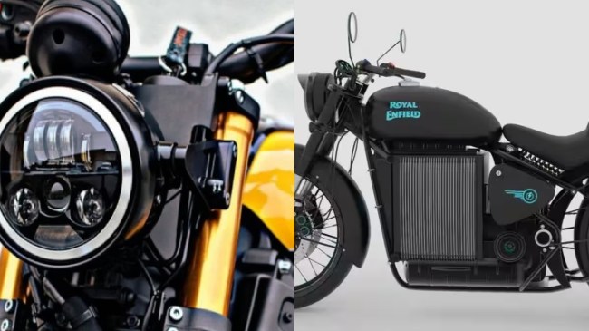 Royal Enfield EV and Yamaha RX100