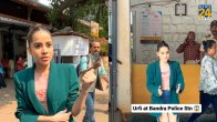 Urfi Javed Spotted at bandra police station