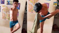 Watch Video: युवक के जज्बे को सलाम कीजिए, जड़ से नहीं हैं दोनों हाथ, फिर भी बिना किसी के सहारे दिखाया पायजामा पहनकर