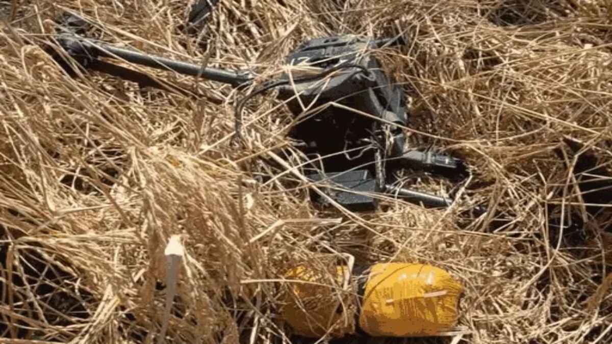 तरनतारन में फायरिंग के बाद गायब हुआ ड्रोन जब्त, बीएसएफ ने जब्त की 21 करोड़ की हेरोइन