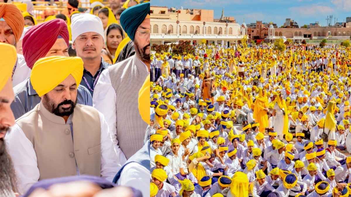 पंजाब को नशा मुक्त करने के लिए CM की अरदास, गोल्डन टेंपल में पीली पगड़ी पहन जुटे मंत्री-विधायक और हजारों लोग