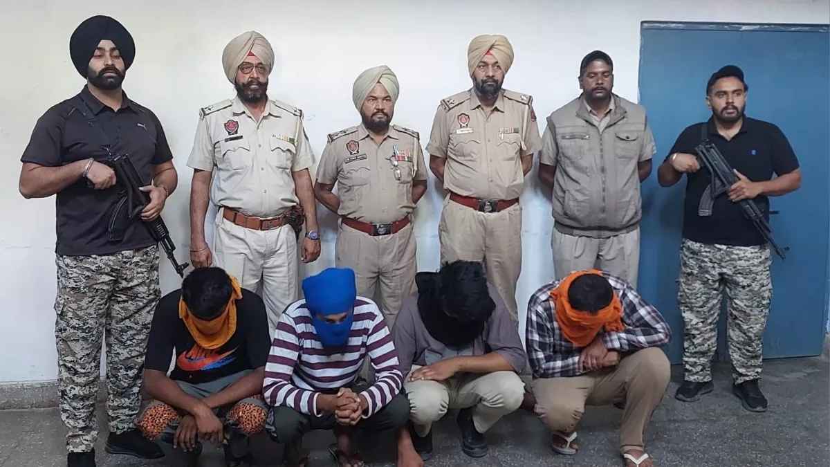 पंजाब में एक और आतंकी मोड्यूल का पर्दाफाश, पुलिस ने 5 आरोपी गिरफ्तार, 7 दिन में तीसरा गिरोह