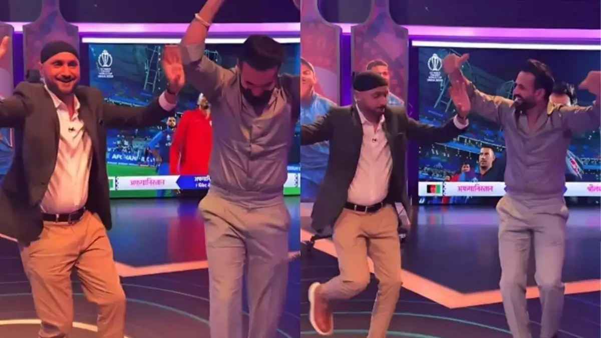 AFG vs SL: अफगानिस्तान की जीत पर फिर जमकर नाचे इरफान पठान, इस बार हरभजन सिंह ने भी दिया साथ, Watch Video