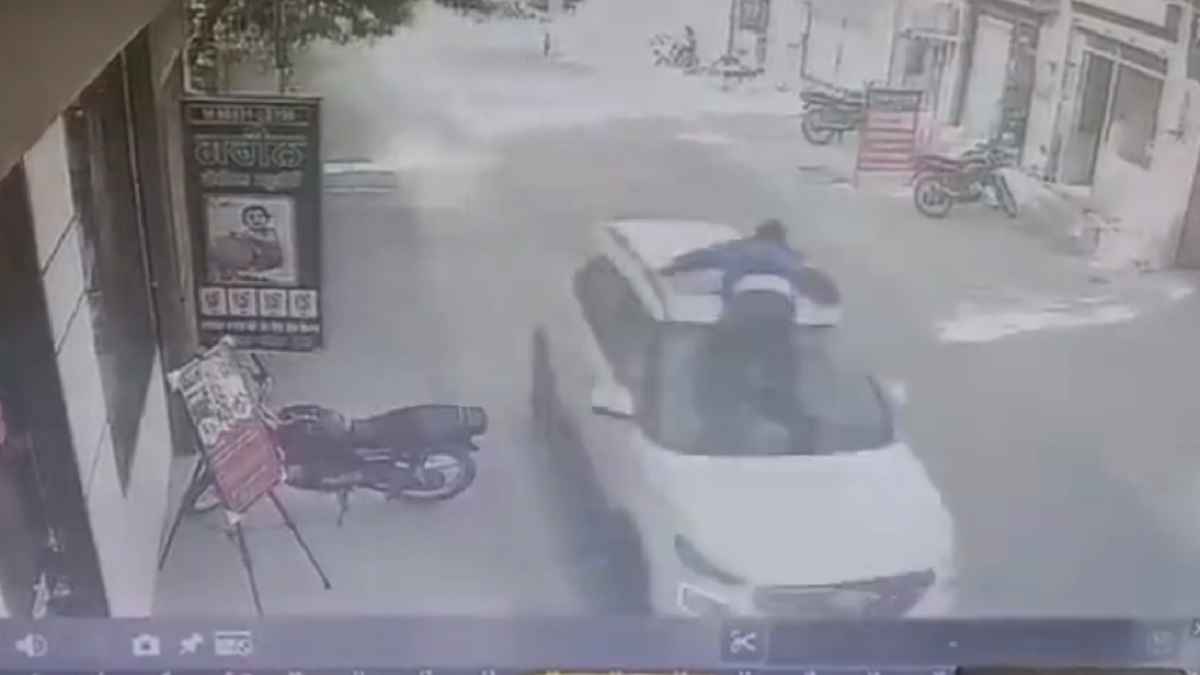 Student Dragged Over Car Bonnet