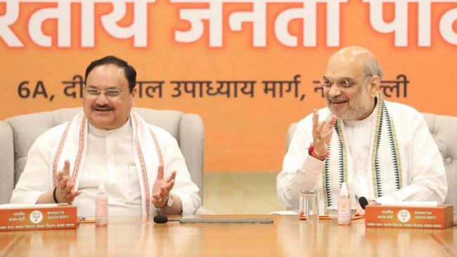 JP Nadda, Amit Shah
