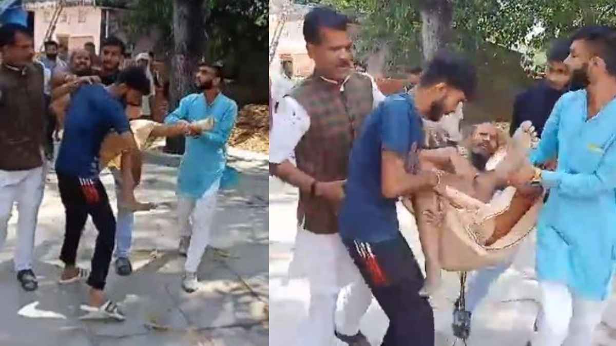 'मंदिर पर नहीं हुआ कब्जा तो कर डाली पुजारी की किडनैपिंग' भीड़ देखकर भागे दबंग