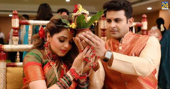 Sugandha Mishra Baby Shower Ceremony