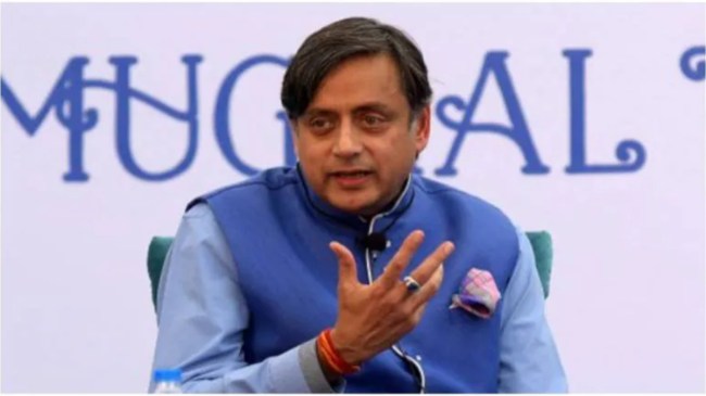 Congress leader Shashi Tharoor