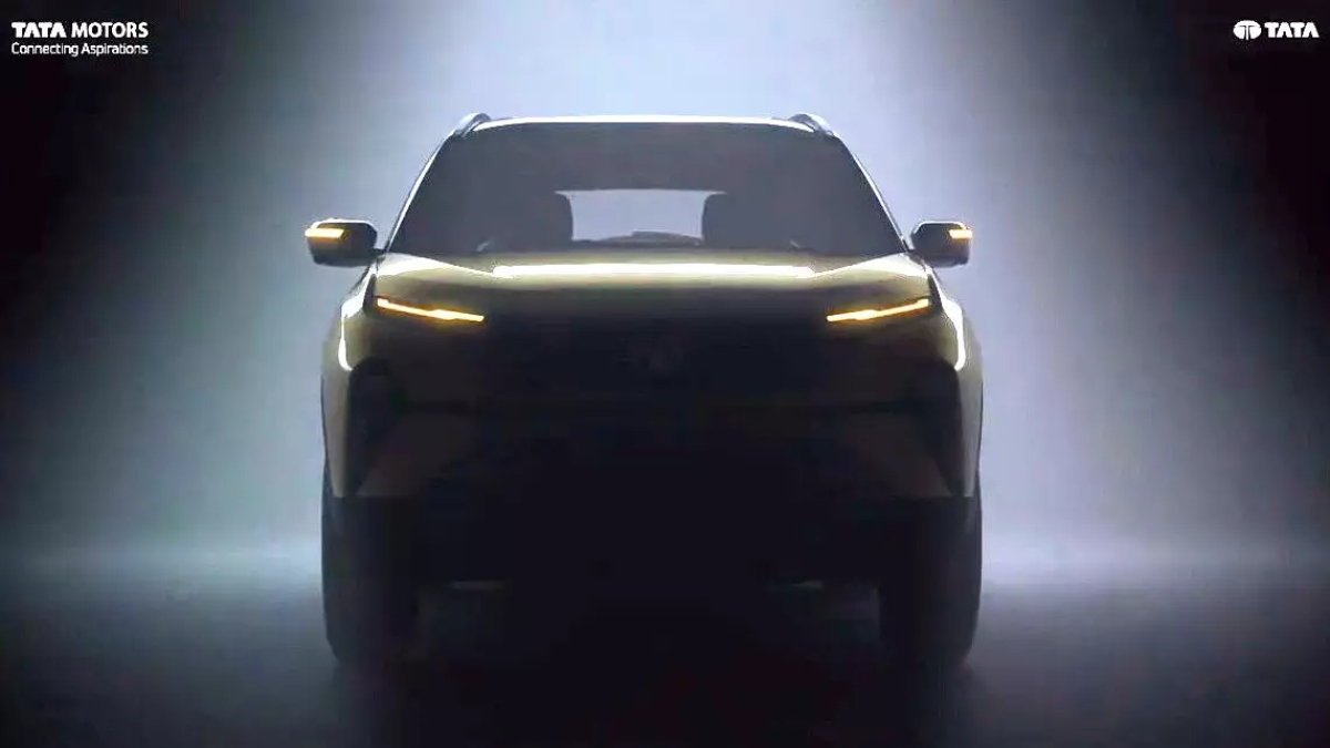 Tata Harrier facelift teased