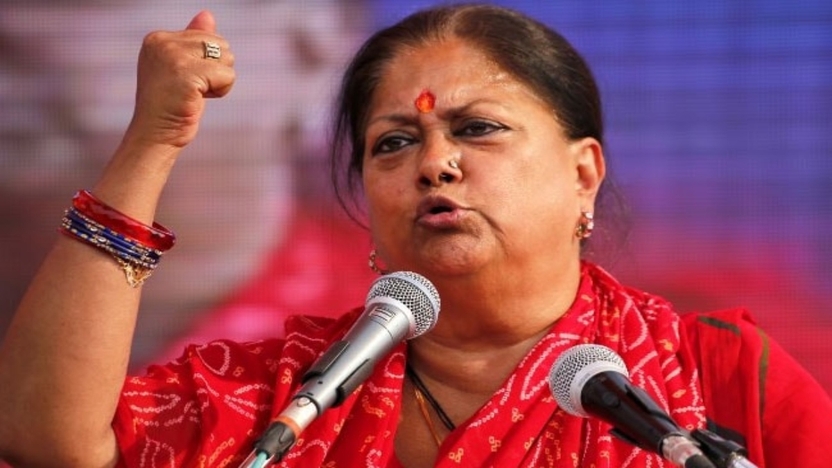 Vasundhara Raje Scindia, Rajasthan Assembly Elections
