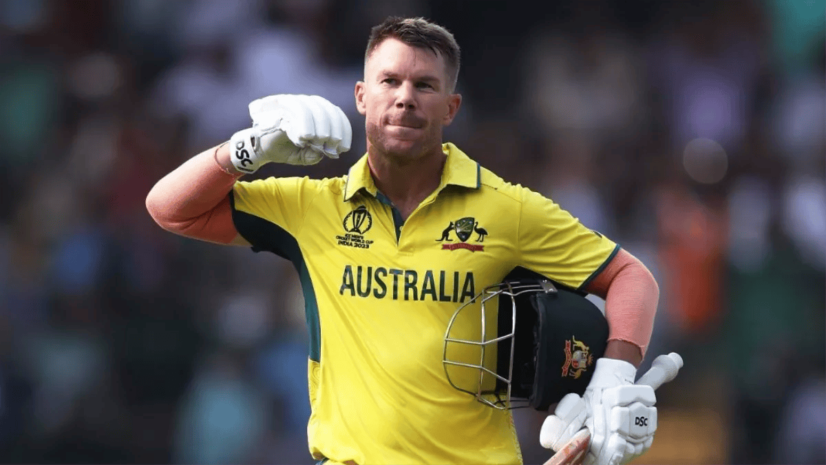 David Warner India vs Australia ODI World Cup 2023
