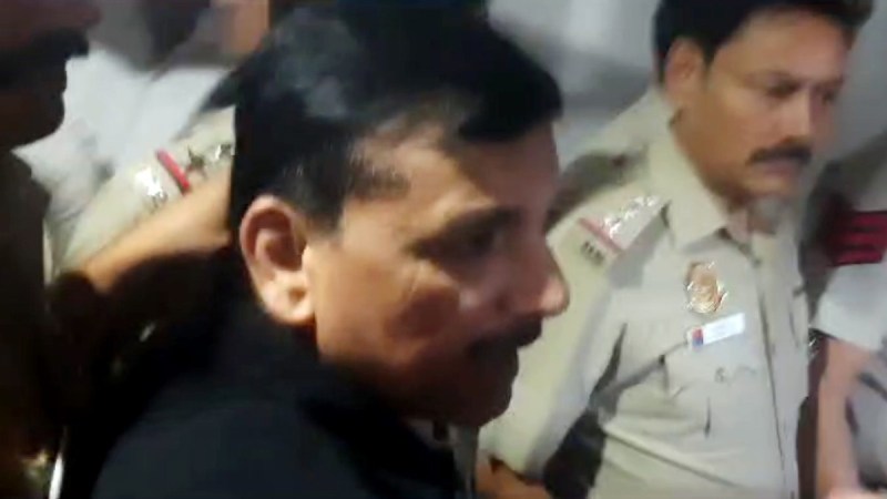 AAP MP Sanjay Singh Claims in Court big incident going to happen with Arvind Kejriwal