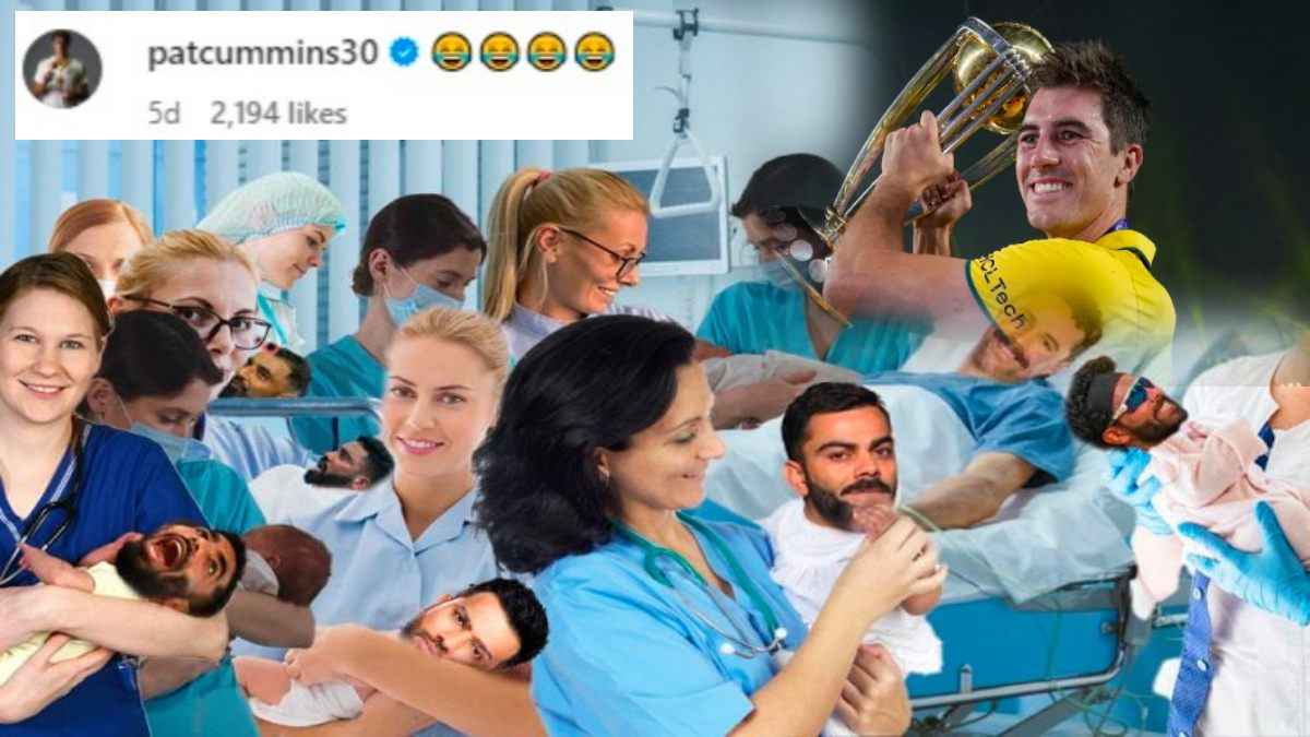 Pat Cummins की शर्मनाक हरकत, Team India का मजाक बनाने वाला पोस्ट किया Like