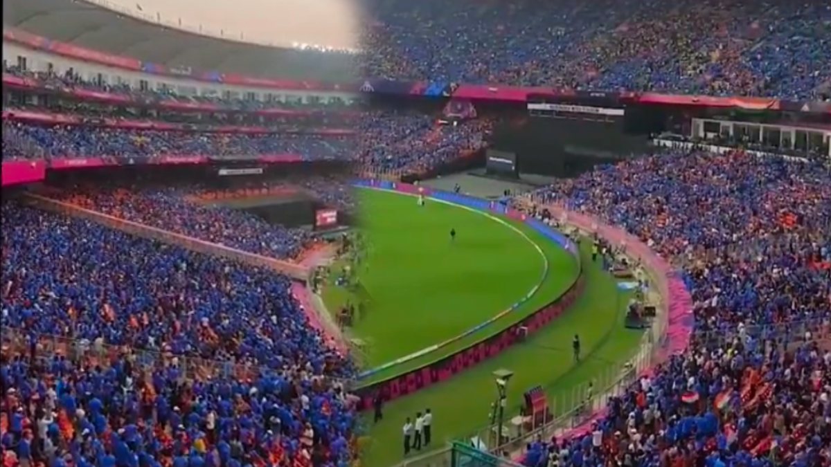 IND vs AUS world CUp Final Crowd Chants Hanuman Chalisa know Truth of this video