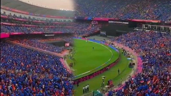 IND vs AUS world CUp Final Crowd Chants Hanuman Chalisa know Truth of this video IND vs AUS world CUp Final Crowd Chants Hanuman Chalisa know Truth of this video