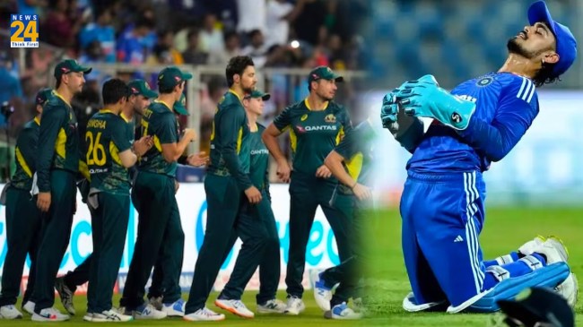 India vs Australia 3Rd T20 aus win ishan kishan did big mistake in keeping