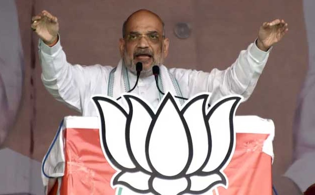Amit Shah Jabalpur Rally Accident four policemen injured