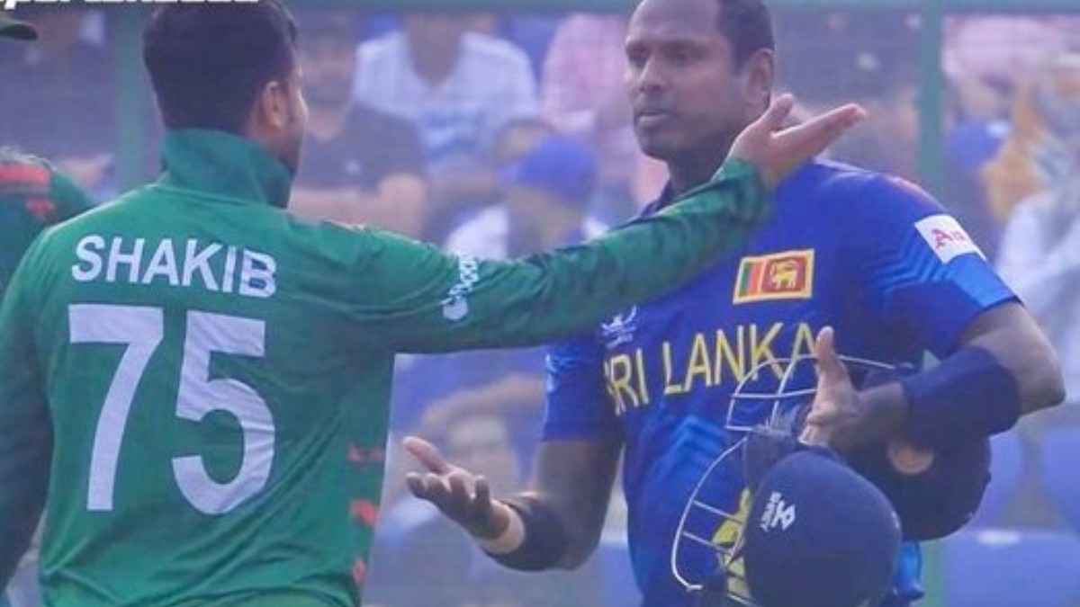 'आपका आंगन नहीं है', भारतीय स्टार ने आखिर क्यों एंजेलो मैथ्यूज की लगा दी क्लास