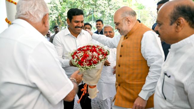 BS Yediyurappa son BY Vijayendra appointed as Karnataka BJP President