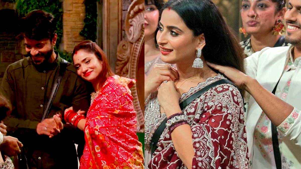 Karva Chauth के रंग में रंगा Bigg Boss 17, अंकिता और ऐश्वर्या ने ऐसे मनाया पति संग सुहाग का दिन