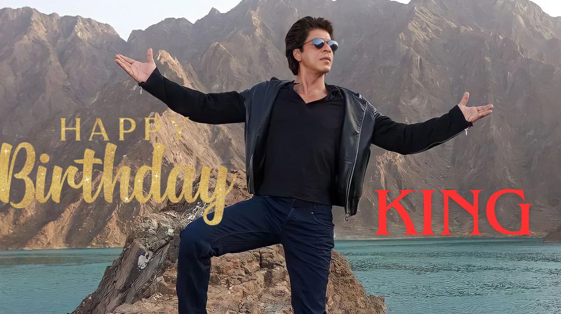 Shah Rukh Khan celebrates birthday with fans, greets them with his  signature pose, video goes viral