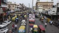 Delhi, Chandni Chowk Traffic