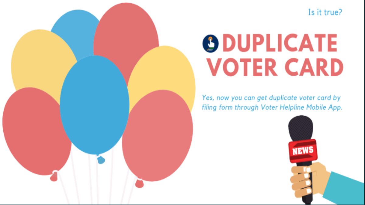 Duplicate Voter ID Card Download