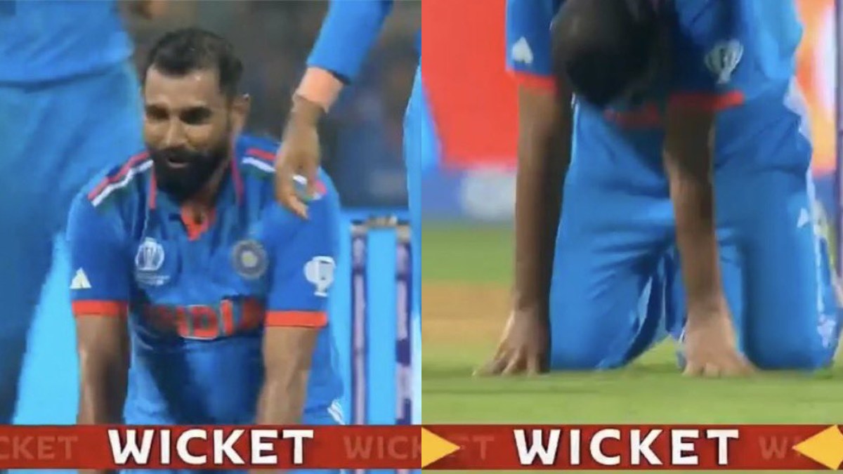 IND vs SL: Did Mohammed Shami want to perform sajda after taking wicket Pakistani fans got befitting