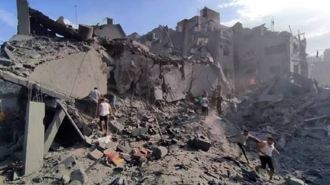 Jabalia refugee camp Israel air strike kills dozens Palestinian refugees