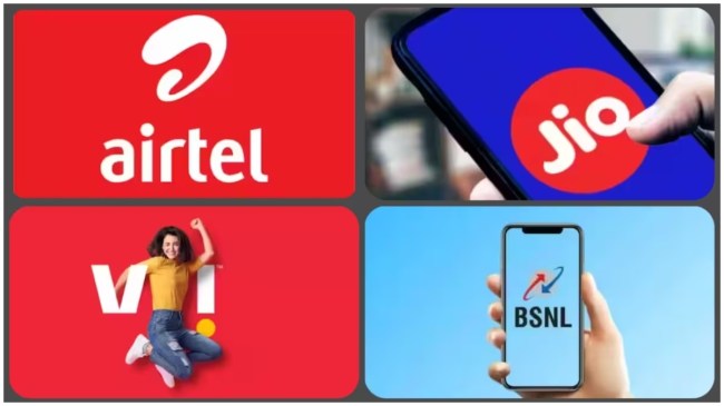 Jio vs Airtel vs BSNL vs Vi recharge plans with 2gb data