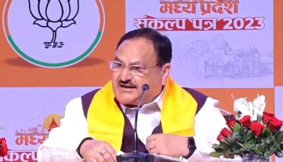 भाजपा का संकल्प पत्र जारी, लाडली बहनों को पक्के मकान, स्कूली बच्चों को 12वीं तक की शिक्षा फ्री