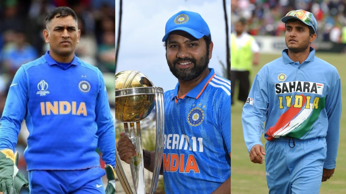 Rohit Sharma Surpassed Sourav Ganguly MS Dhoni Most Wins in ODI World Cup Edition