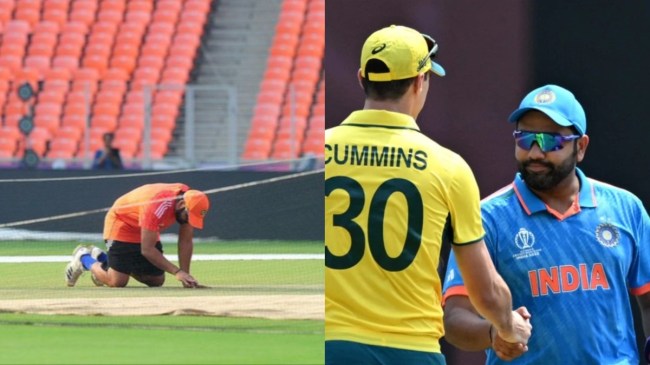 IND vs AUS Final Ahmedabad Narendra Modi Stadium Pitch Update Given by Curator World Cup 2023 IND vs AUS Final Ahmedabad Narendra Modi Stadium Pitch Update Given by Curator World Cup 2023