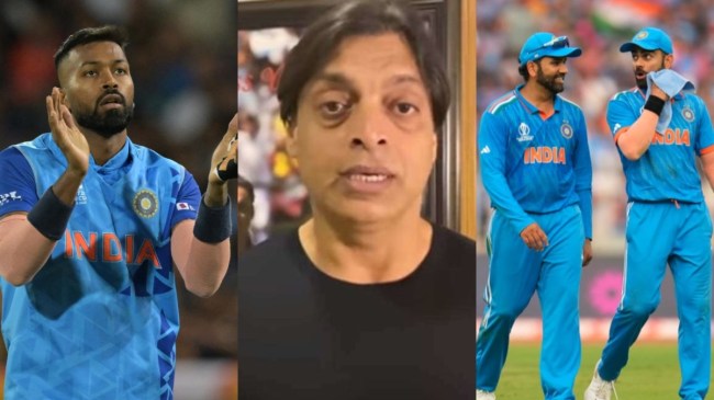 Shoaib Akhtar Says Hardik Pandya Should Say Goodbye to Rohit Sharma Virat kohli Respectfully
