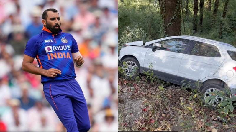 Mohammed Shami Saves Man Life Car Accident in Nanital Hill Road