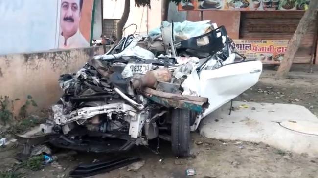 Muzaffarnagar Road Accident, Car-Truck Collision, Delhi-Dehradun Highway Accident, Accident News, UP News, Road Accident