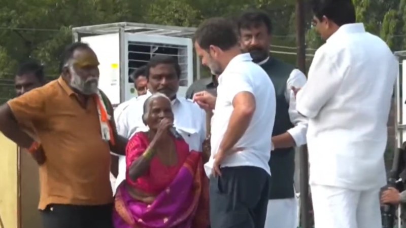 Rahul Gandhi In Telangana