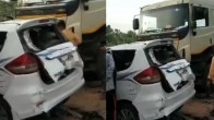 राजस्थान में ट्रक और कार में भीषण टक्कर, एक ही परिवार के पांच लोगों की मौत