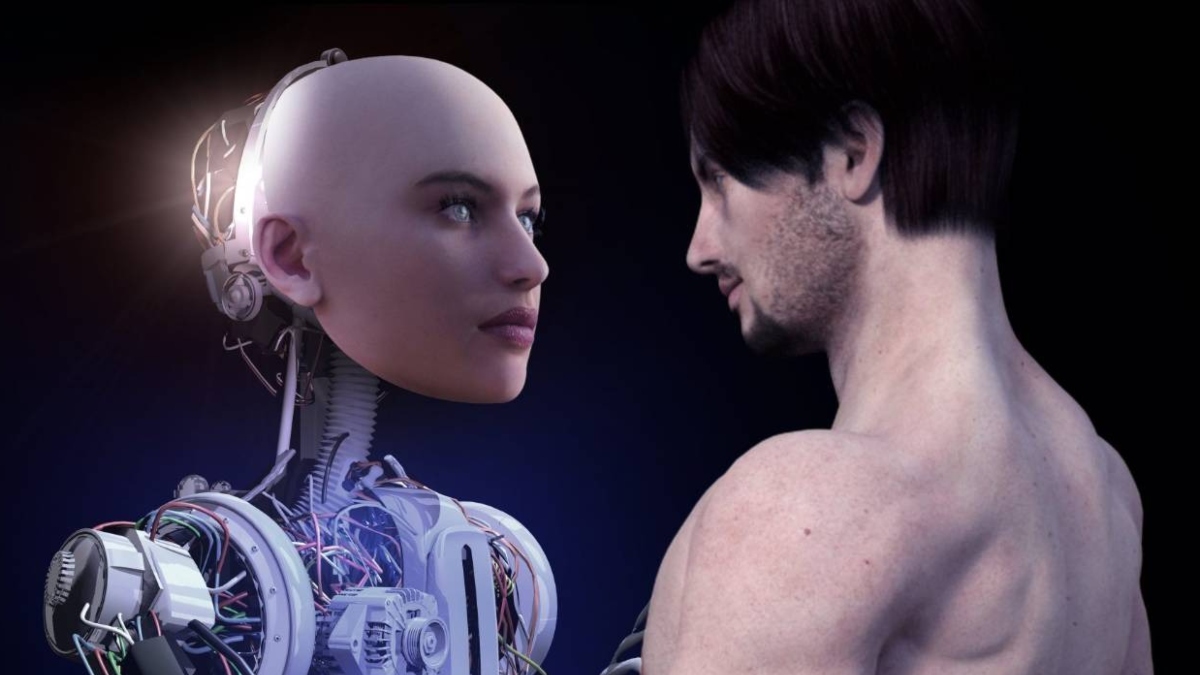 Видео любовь роботы