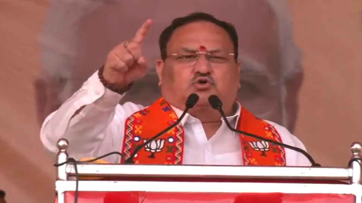 तेलंगाना पहुंचे BJP के राष्ट्रीय अध्यक्ष जेपी नड्डा ने BRS पर जमकर साधा निशाना, KCR पर लगाया तुष्टिकरण करने का आरोप