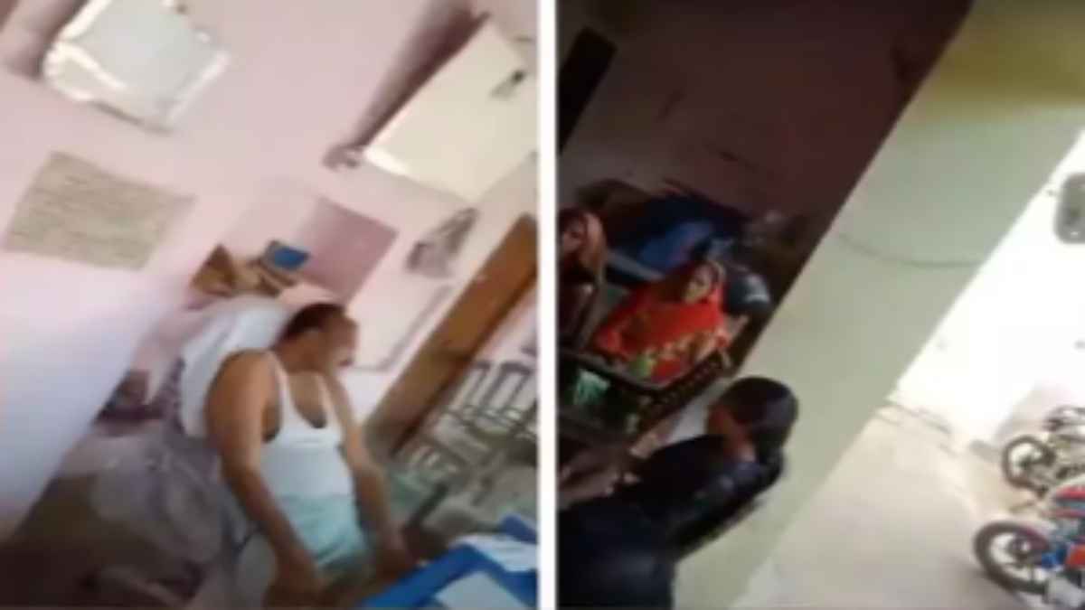 फरियाद लेकर चौकी पहुंची महिलाएं हो गईं शर्मसार, जब अर्धनग्न हालत में बैठा मिला थानेदार; वीडियो हुआ Viral